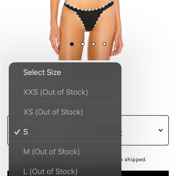 Revolve- Lovers and Friends Adrift Top Bathing Suit. NWT - Picture 3 of 3